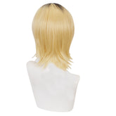Kenma Yellow Short Hair Cosplay Wig Halloween Carnival Props